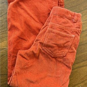 Boden Bright Orange Corduroy Trousers